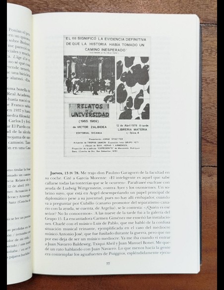 INSTANTÁNEAS DEL TIEMPO 1978-1979. DIARIO PERSONAL