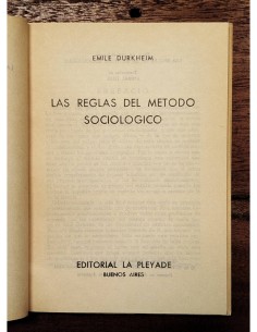 LAS REGLAS DEL MÉTODO SOCIOLÓGICO 2