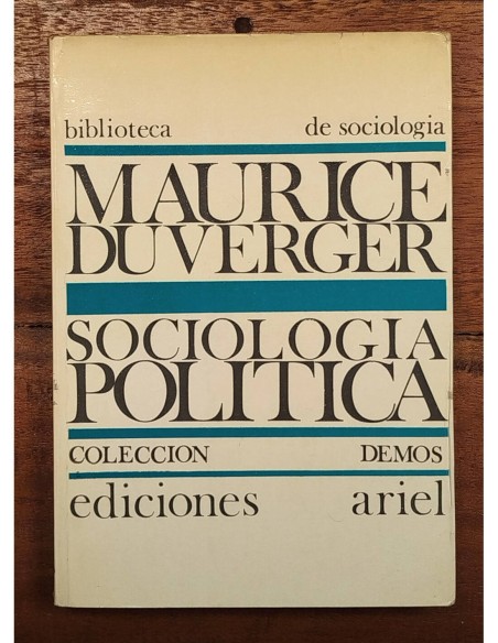 SOCIOLOGÍA POLÍTICA