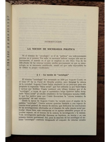 SOCIOLOGÍA POLÍTICA