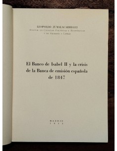 EL BANCO DE ISABEL II Y LA CRISIS DE LA BANCA DE EMISIÓN ESPAÑOLA DE 1847 2