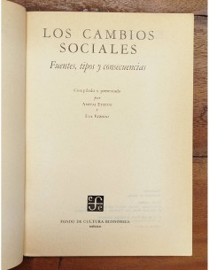 LOS CAMBIOS SOCIALES: FUENTES, TIPOS Y CONSECUENCIAS 2