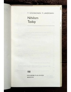 NIHILISM TODAY 2