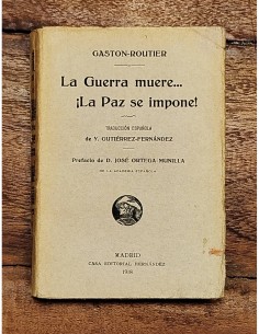 LA GUERRA MUERE... ¡LA PAZ SE IMPONE!