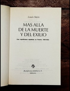 MÁS ALLÁ DE LA MUERTE Y DEL EXILIO 2