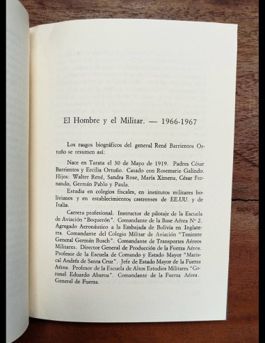 EL GENERAL DEL PUEBLO: RENÉ BARRIENTOS ORTUÑO, CAUDILLO MAYOR DE LA REVOLUCIÓN BOLIVIANA