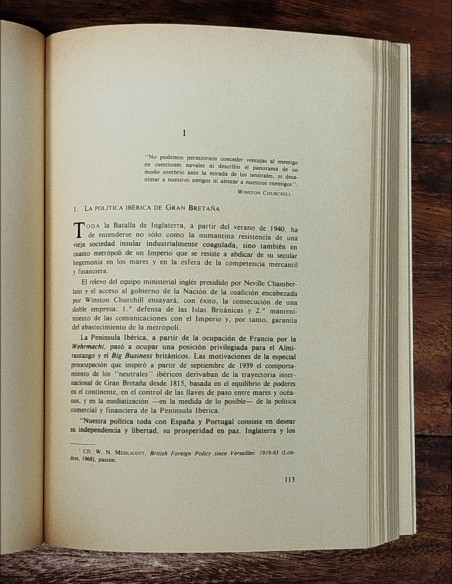 HISTORIA DE LA NO-BELIGERANCIA ESPAÑOLA DURANTE LA SEGUNDA GUERRA MUNDIAL