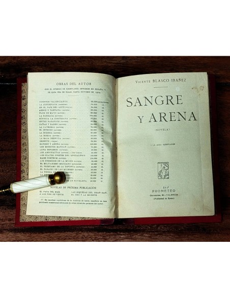 SANGRE Y ARENA