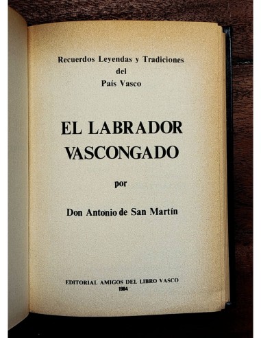 EL LABRADOR VASCONGADO