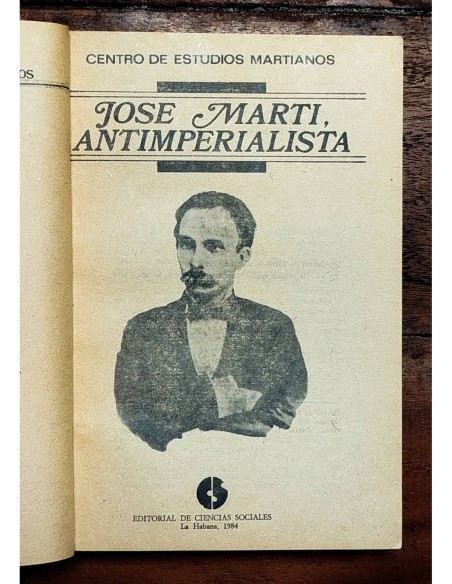 JOSÉ MARTÍ ANTIEMPERIALISTA