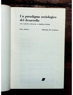 UN PARADIGMA SOCIOLÓGICO DEL DESARROLLO CON ESPECIAL REFERENCIA A AMÉRICA LATINA 2
