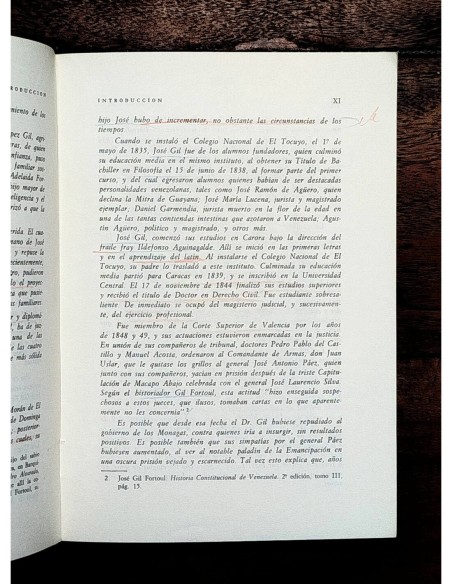 EPISTOLARIO. GIL FORTOUL EN LA INTIMIDAD Y EN LA DIPLOMACIA
