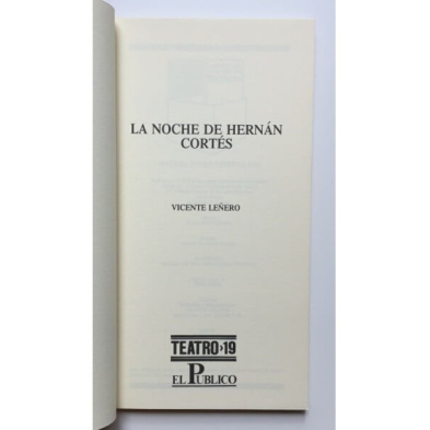 LA NOCHE DE HERNÁN CORTÉS