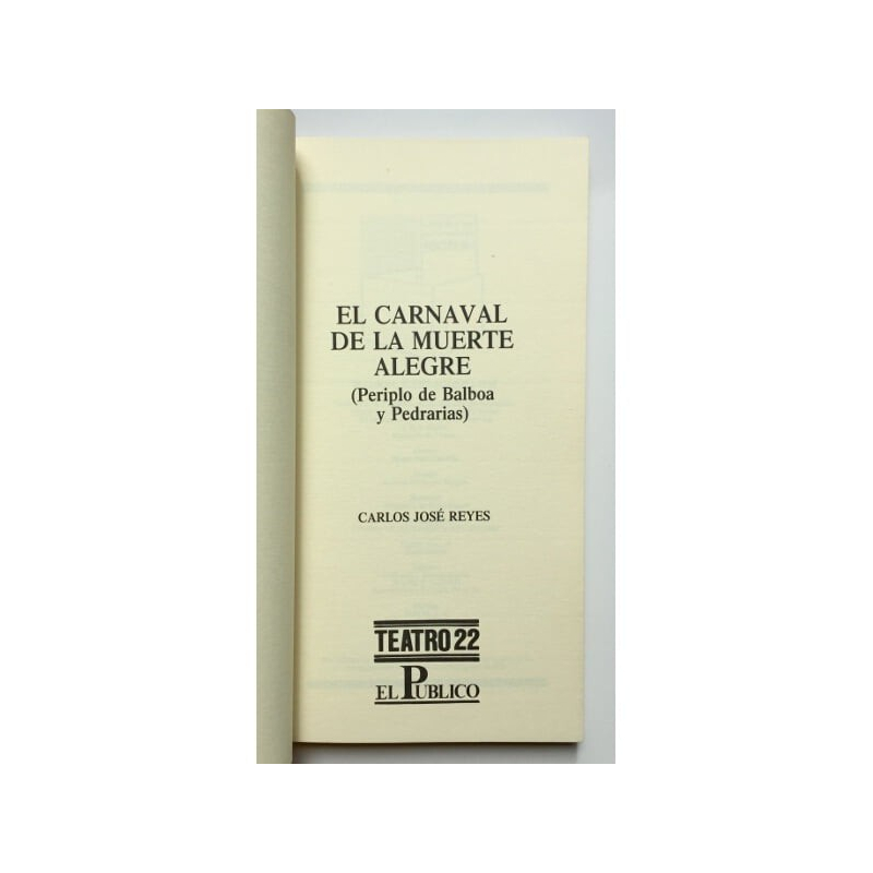 EL CARNAVAL DE LA MUERTE ALEGRE