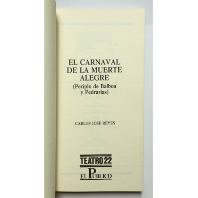 EL CARNAVAL DE LA MUERTE ALEGRE