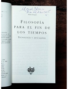 FILOSOFÍA PARA EL FIN DE LOS TIEMPOS: TECNOLOGÍA Y APOCALIPSIS 2