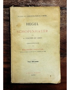 HEGEL Y SCHOPENHAUER