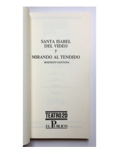 SANTA ISABEL DEL VÍDEO. MIRANDO AL TENDIDO 2