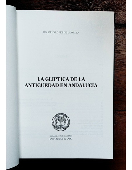 LA GLÍPTICA DE LA ANTIGÜEDAD EN ANDALUCÍA