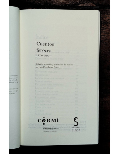 CUENTOS FEROCES