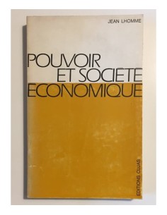 POUVOIR ET SOCIÉTÉ ÉCONOMIQUE