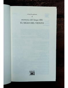 EL SIGLO DEL VIENTO. MEMORIAL DEL FUEGO 3 2