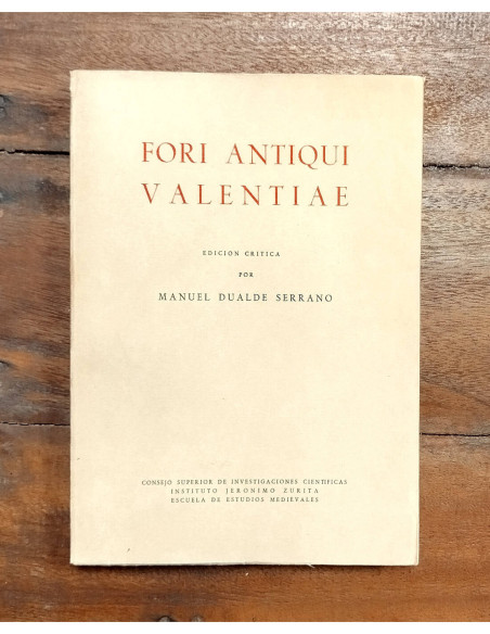 FORI ANTIQUI VALENTIAE