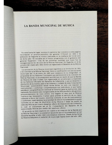 PÁGINAS DE LA HISTORIA DE SEGORBE (1850-1900)