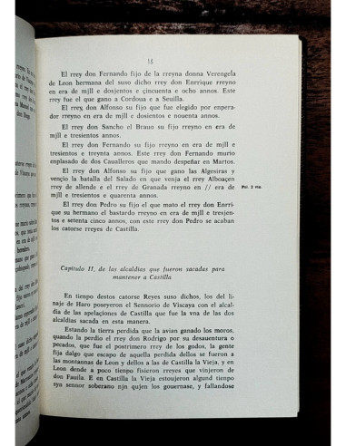 CRÓNICA DE LOS MUY ILUSTRES SEÑORES DE VIZCAYA DEL LINAJE DE HARO, ALCALDES QUE FUERON DE LAS APELACIONES EN CASTILLA