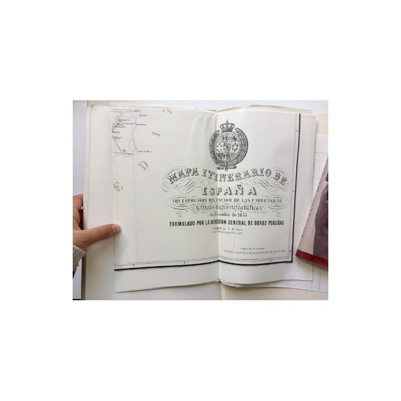 MEMORIA SOBRE EL ESTADO DE LAS OBRAS PÚBLICAS EN ESPAÑA 1856 (FACSÍMIL)