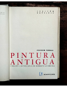 PINTURA ANTIGUA. PINTURA ABSTRACTA. LEXICÓN KAPELUSZ 2
