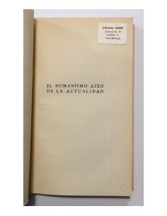 EL HUMANISMO ATEO DE LA ACTUALIDAD 2