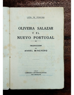 OLIVEIRA SALAZAR Y EL NUEVO PORTUGAL 2