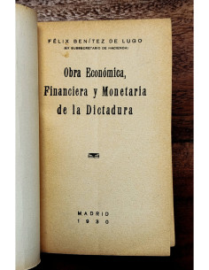 OBRA ECONÓMICA, FINANCIERA Y MONETARIA DE LA DICTADURA 2