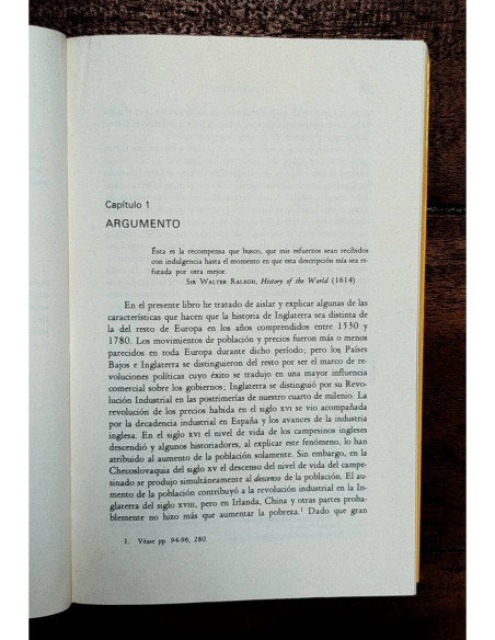 DE LA REFORMA A LA REVOLUCIÓN INDUSTRIAL 1530-1780