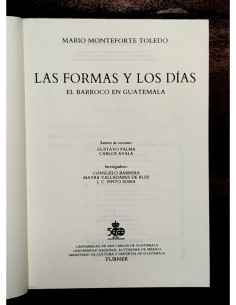 LAS FORMAS Y LOS DÍAS: EL BARROCO EN GUATEMALA 2