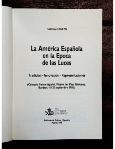 LA AMÉRICA ESPAÑOLA EN LA ÉPOCA DE LAS LUCES 2