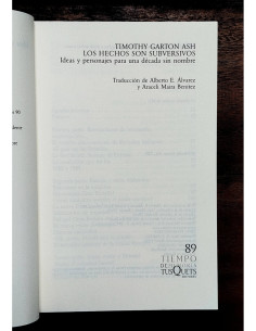 LOS HECHOS SON SUBVERSIVOS: IDEAS Y PERSONAJES PARA UNA DÉCADA SIN NOMBRE 2
