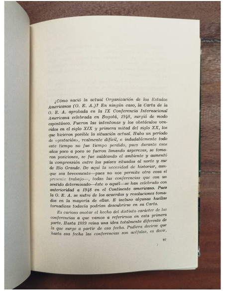 LA ORGANIZACIÓN DE LOS ESTADOS AMERICANOS