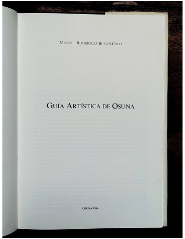 GUÍA ARTÍSTICA DE OSUNA