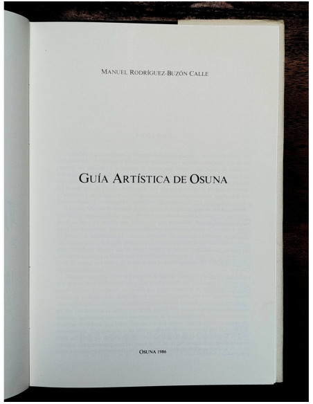 GUÍA ARTÍSTICA DE OSUNA