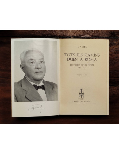 TOTS EL CAMINS DUEN A ROMA: HISTÒRIA D’UN DESTÍ 1893-1914