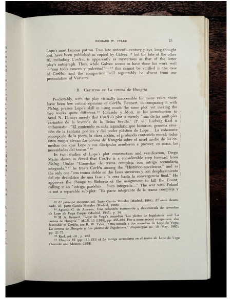A CRITICAL EDITION OF LOPE DE VEGA’S LA CORONA DE HUNGRÍA