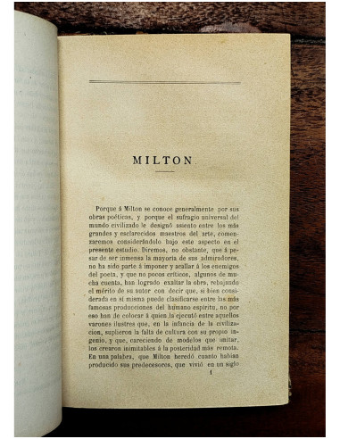 ESTUDIOS LITERARIOS