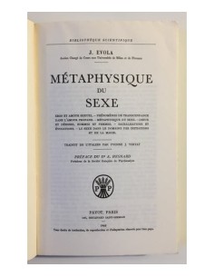 MÉTAPHYSIQUE DU SEXE 2