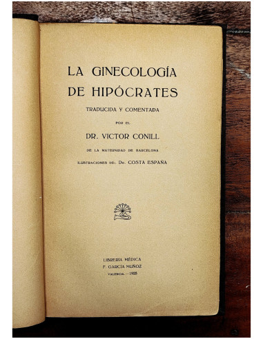LA GINECOLOGÍA DE HIPÓCRATES