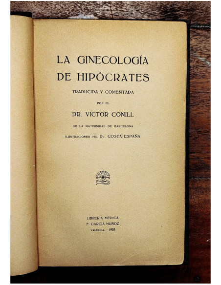 LA GINECOLOGÍA DE HIPÓCRATES