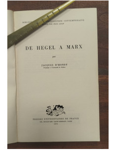 DE HEGEL À MARX 2