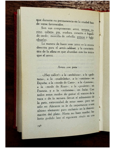 GASTRONOMÍA ALICANTINA