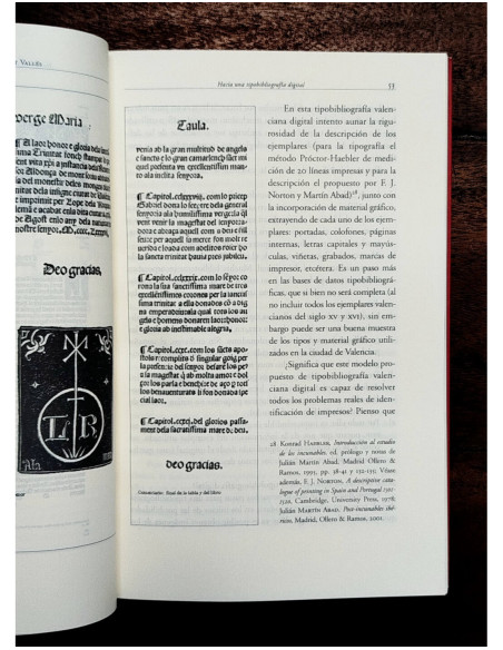 DE RE TYPOGRAPHICA: NUEVE ESTUDIOS EN HOMENAJE A JAIME MOLL
